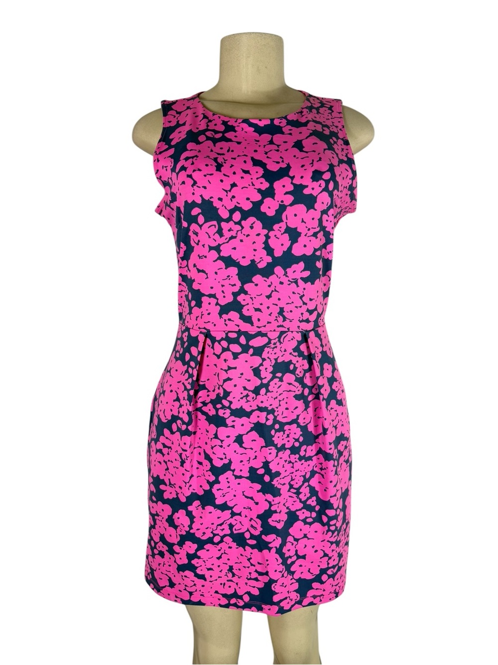 MAHI GOLD Sleeveless Pink Floral Sheath Dress - Picture 3 of 5